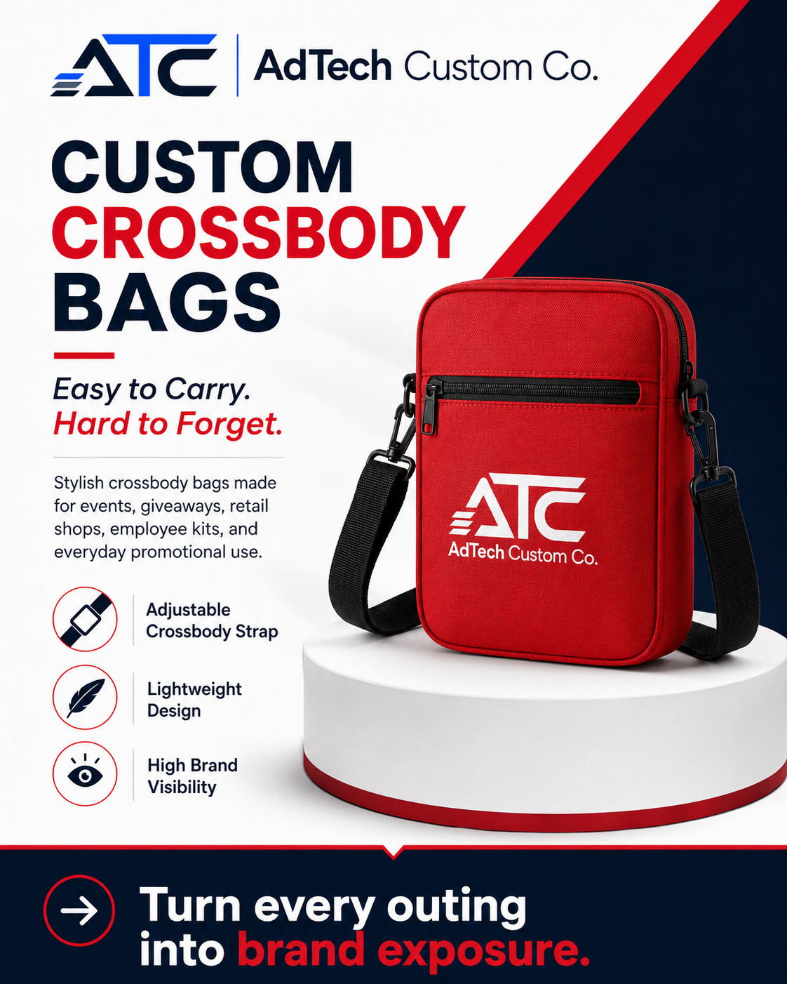 Custom Bags with Logo or Design | Personalized Branded Bags |  Adtella