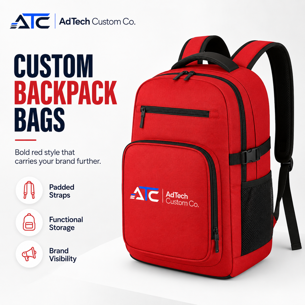 Custom Bags with Logo or Design | Personalized Branded Bags |  Adtella