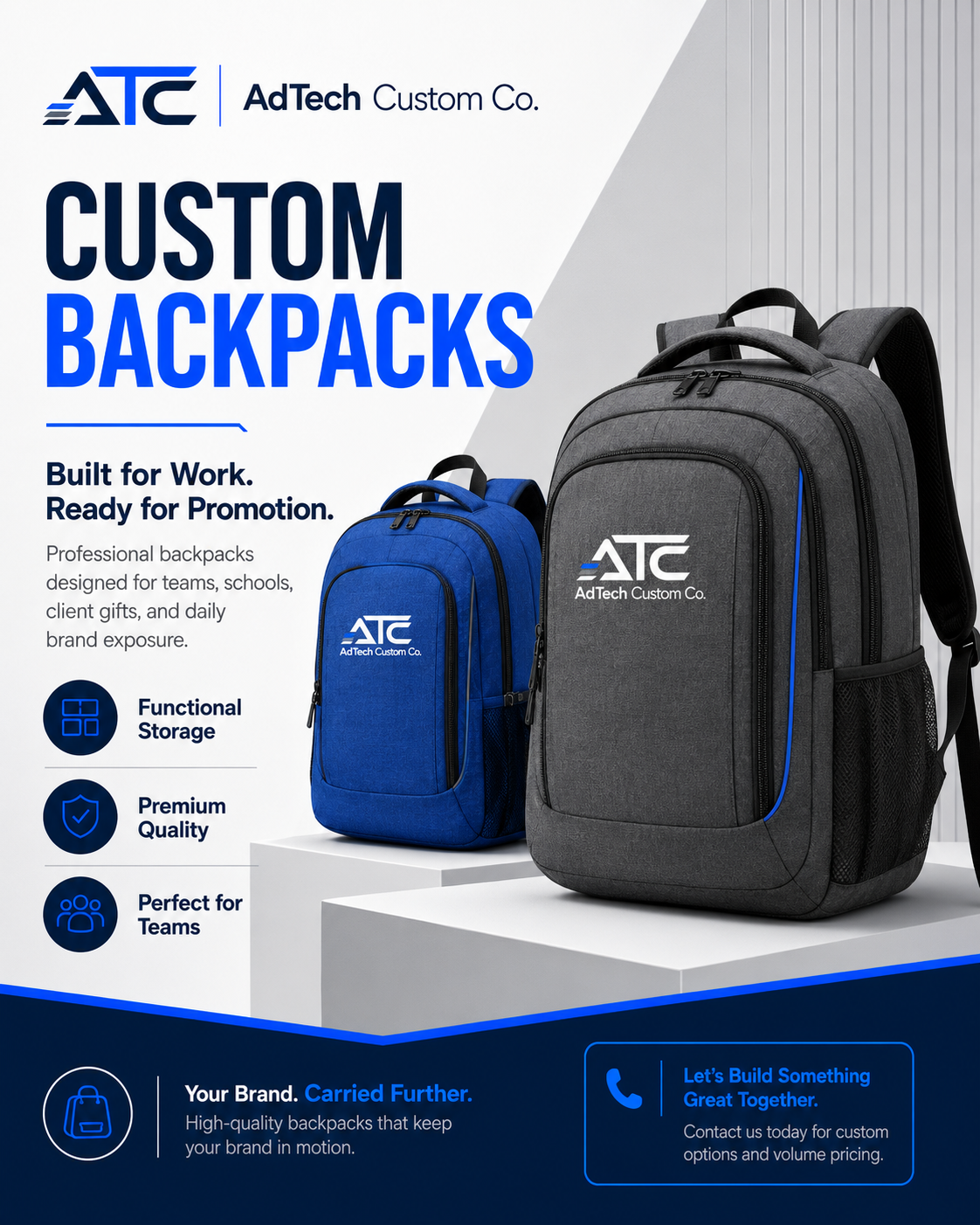 Custom Bags with Logo or Design | Personalized Branded Bags |  Adtella
