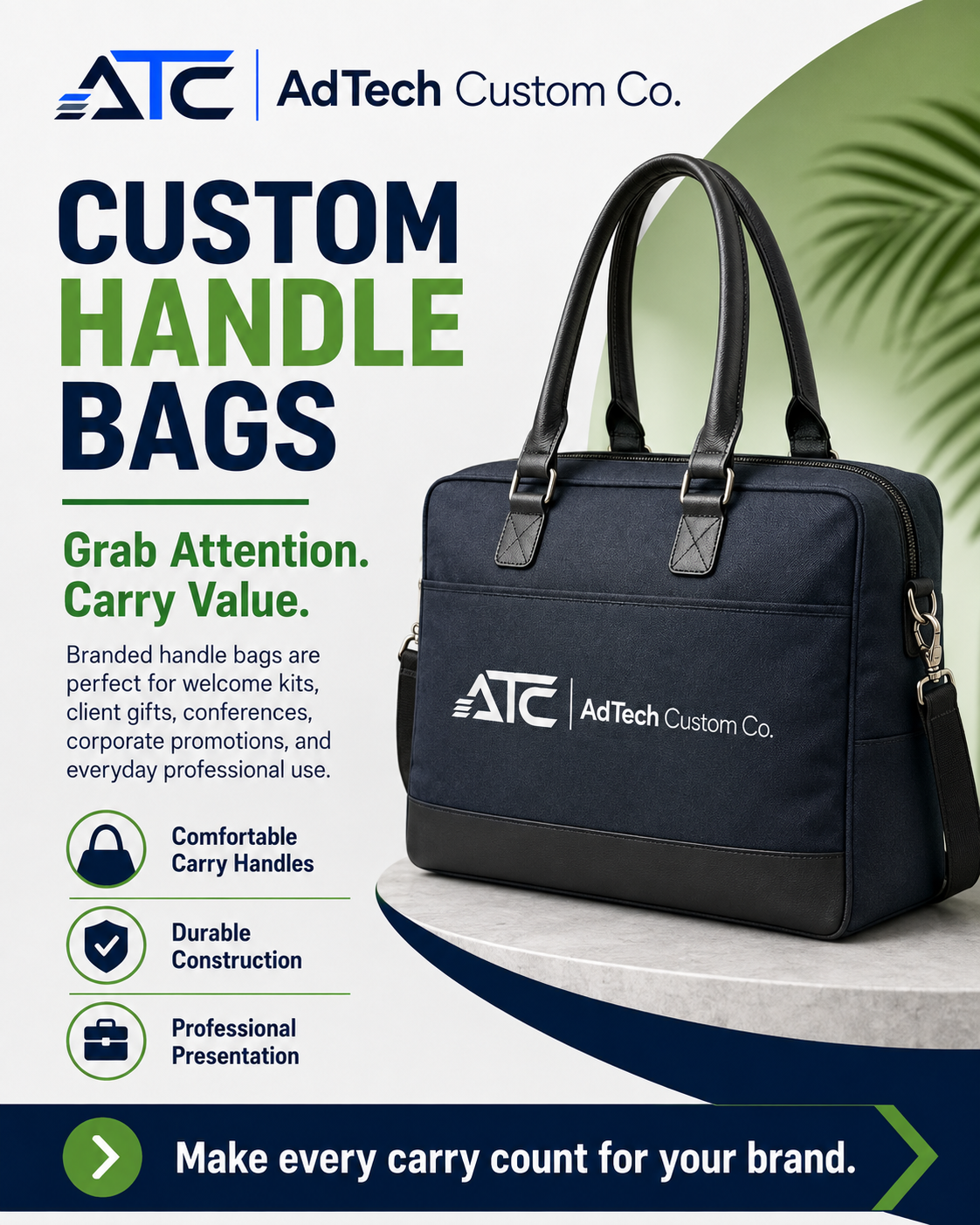 Custom Bags with Logo or Design | Personalized Branded Bags |  Adtella
