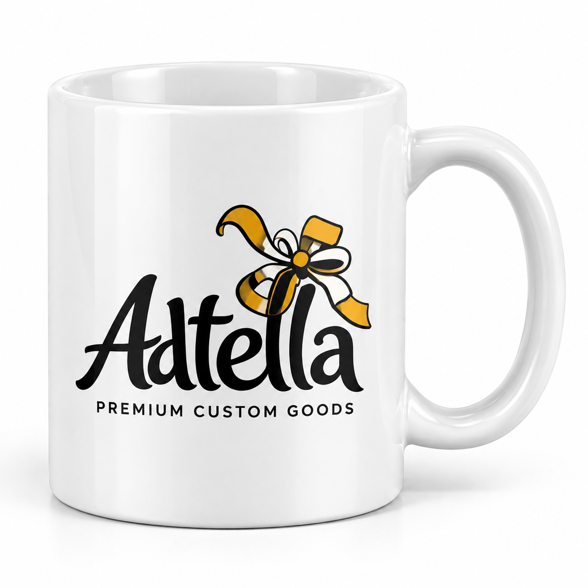Custom Ceramic Mug with Logo, Photo, Text or Personalized Mugs | Adtella