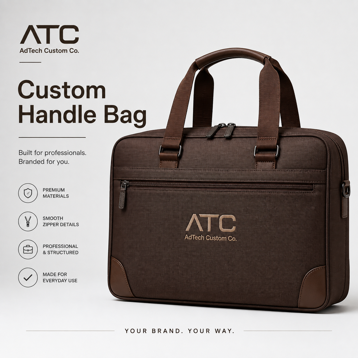 Custom Bags with Logo or Design | Personalized Branded Bags |  Adtella