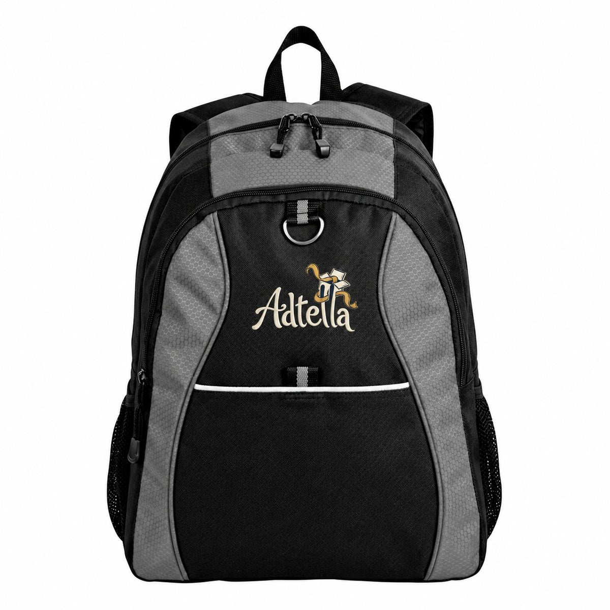 Custom Port Authority BG1020 Backpack | Adtella — illustrative Adtella logo mockup